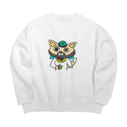 石油王じぇら Big Crew Neck Sweatshirt