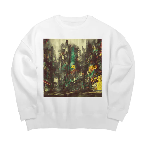 Future city Big Crew Neck Sweatshirt