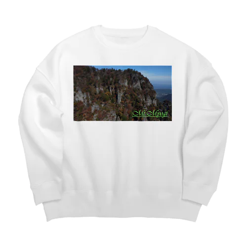 妙義山 Big Crew Neck Sweatshirt