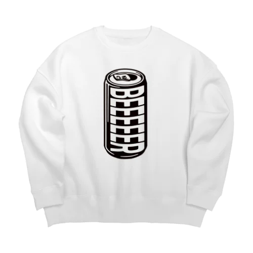 缶ビール BEEEEER Big Crew Neck Sweatshirt