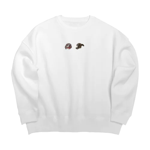 ダリロイしか勝たん Big Crew Neck Sweatshirt