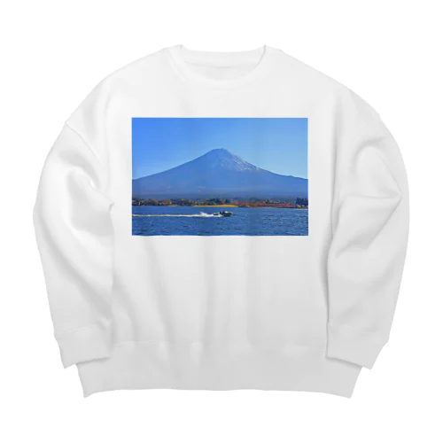 行楽日和 - The perfect day for boating - Big Crew Neck Sweatshirt