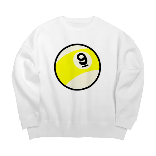 9-ball♪単体♪221121 Big Crew Neck Sweatshirt