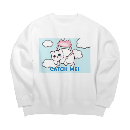 CATCH ME! Big Crew Neck Sweatshirt