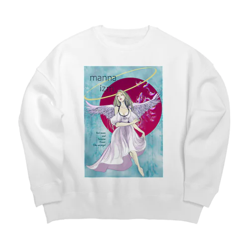 皆既月食の夜に Big Crew Neck Sweatshirt