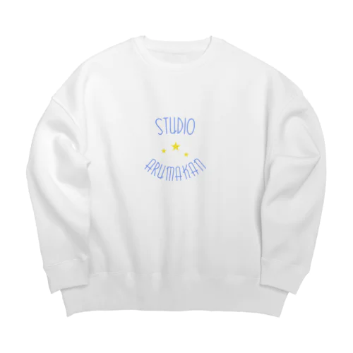 studio arumakan ★ Big Crew Neck Sweatshirt