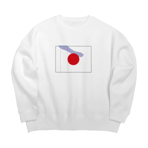 奇跡の1mmジャパン Big Crew Neck Sweatshirt