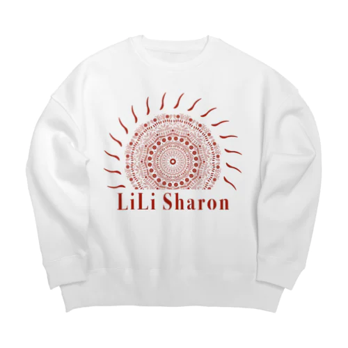 LiLi Sharon ロゴ Big Crew Neck Sweatshirt