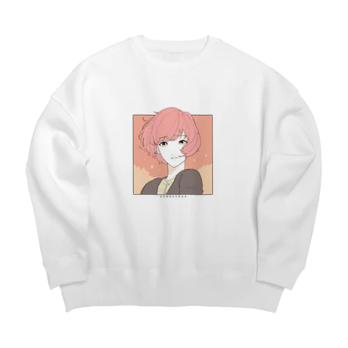 osmanthus Big Crew Neck Sweatshirt