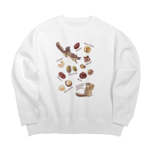 NUTS collection ナッツコレクション Big Crew Neck Sweatshirt