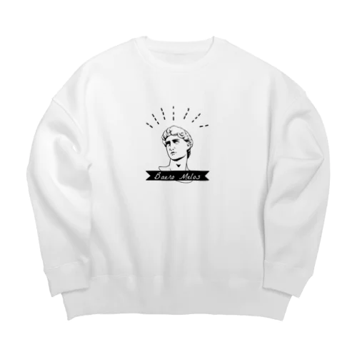 映えろメロス Big Crew Neck Sweatshirt