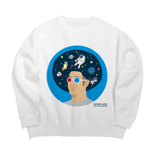 オジ・アフロ Big Crew Neck Sweatshirt