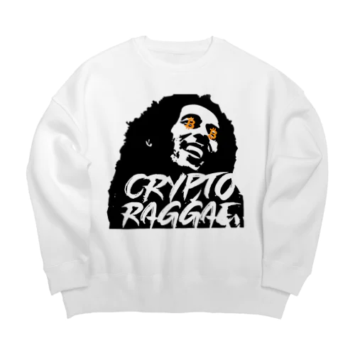 CRYPTO REGGAE Big Crew Neck Sweatshirt