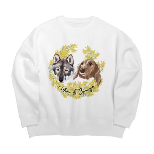 chacha you Big Crew Neck Sweatshirt