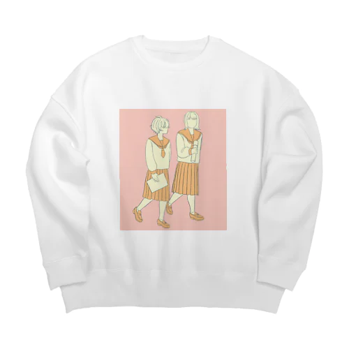 くまねこ単独「あらき」 Big Crew Neck Sweatshirt