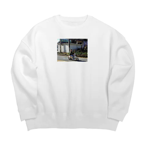 テスト Big Crew Neck Sweatshirt