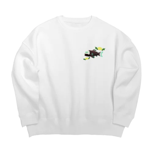 デメニギスくん Big Crew Neck Sweatshirt