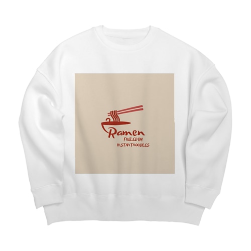 fueled by Instantnoodles Big Crew Neck Sweatshirt