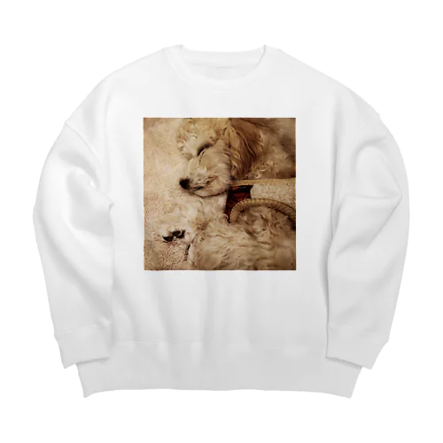 ななちゃん寝顔 Big Crew Neck Sweatshirt