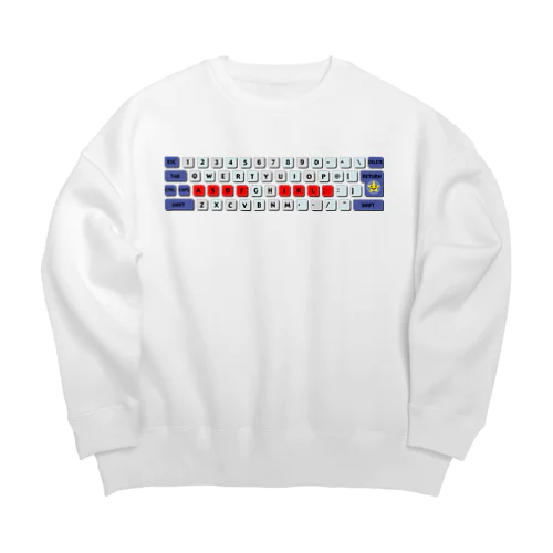 キーボードTシャツ Big Crew Neck Sweatshirt