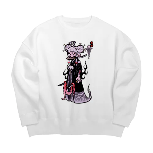 浅黄 Big Crew Neck Sweatshirt