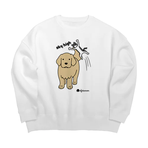 sky high Big Crew Neck Sweatshirt