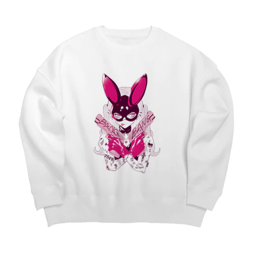 BANG BANG BUNNY Big Crew Neck Sweatshirt