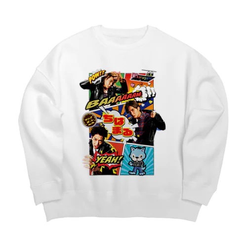 ちはまるグッズ Big Crew Neck Sweatshirt