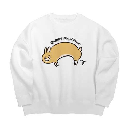 RABBIT PYON PYON Big Crew Neck Sweatshirt