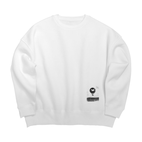 眼＝気球 Big Crew Neck Sweatshirt
