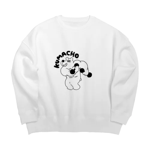 KUMACHO-クマッチョ- Big Crew Neck Sweatshirt