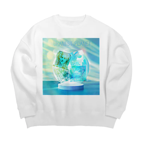 KUKANIST PLANET  Big Crew Neck Sweatshirt