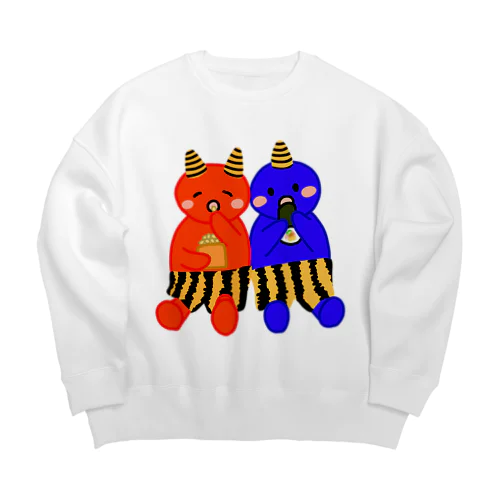 仲良し小鬼ちゃん① Big Crew Neck Sweatshirt