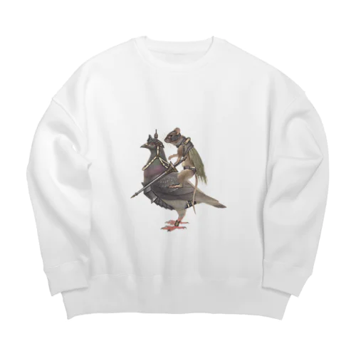 銀座の騎兵　ドブネズミ・ドバト Big Crew Neck Sweatshirt