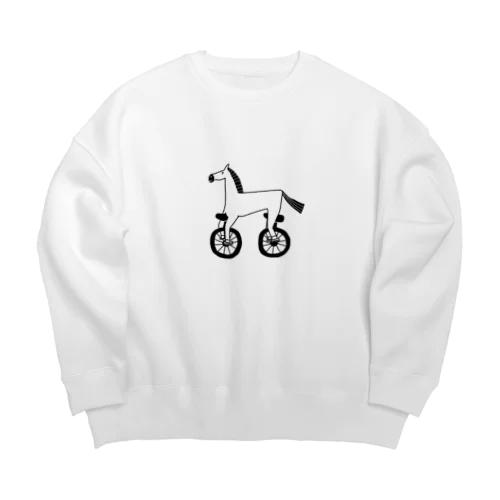 馬車 Big Crew Neck Sweatshirt