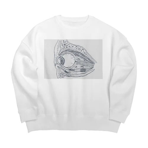 がんきゅう、 Big Crew Neck Sweatshirt