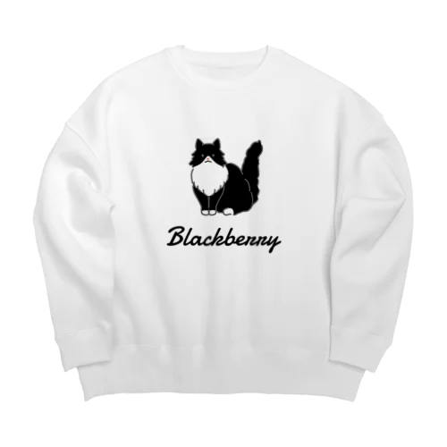 Blackberry Big Crew Neck Sweatshirt