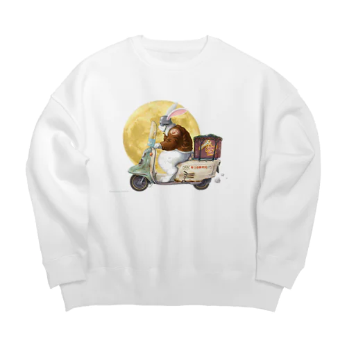 ２０２３ラビット Big Crew Neck Sweatshirt