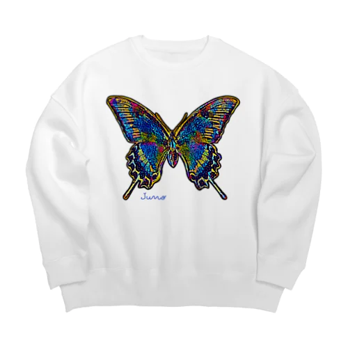 カラスアゲハ／Juno Big Crew Neck Sweatshirt