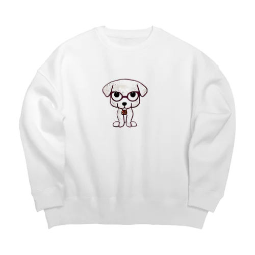 インテリワンちゃん Big Crew Neck Sweatshirt