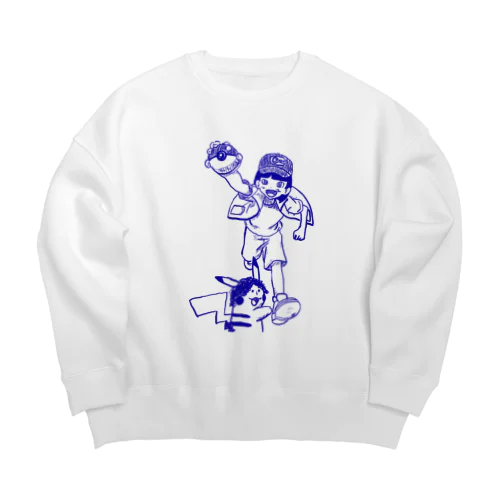 あず Big Crew Neck Sweatshirt