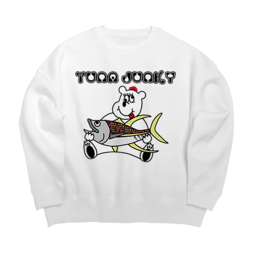 TUNA JUNKY Big Crew Neck Sweatshirt