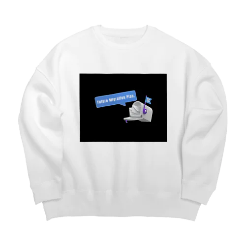 未来移住計画 ① Big Crew Neck Sweatshirt