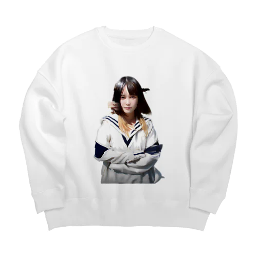 きゅんくんアー写2022 Big Crew Neck Sweatshirt