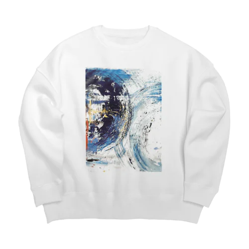 青丸 Big Crew Neck Sweatshirt