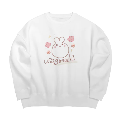 usagimochi Big Crew Neck Sweatshirt