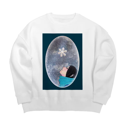 いつか全てを覆ってね Big Crew Neck Sweatshirt