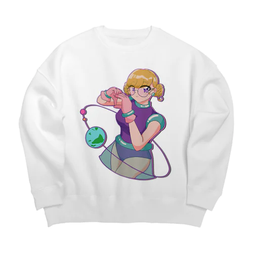 アイドルシリーズ:なかいちゃん Big Crew Neck Sweatshirt