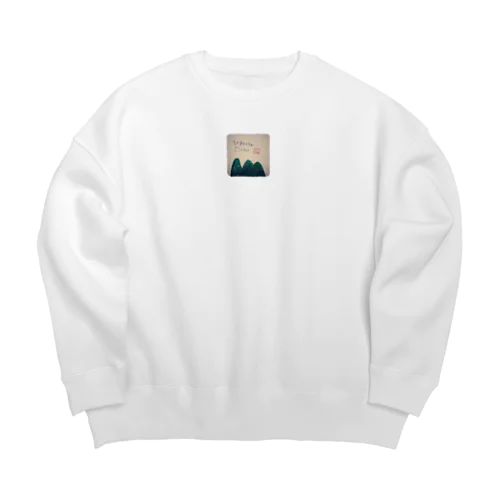 全国の西原さんグッズ Big Crew Neck Sweatshirt