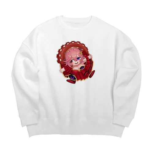 ぺったんテンタクル七海 Big Crew Neck Sweatshirt